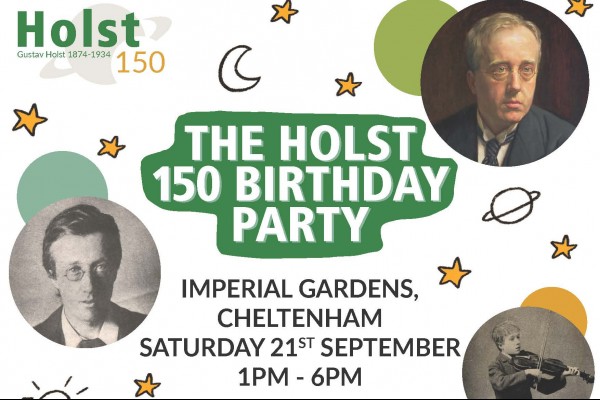 The Holst 150 Birthday Party – Free event