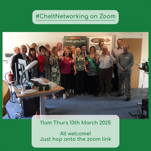 Join the Zoom #CheltNetworking Meeting HERE