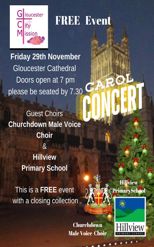 Gloucester City Mission - Carol Concert at Gloucester Cathedral