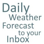 Daily Weather Forecast for Gloucestershire to your Inbox
