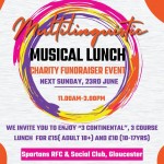 Multilinguistic Musical Lunch - Charity Fundraiser