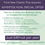 SPECIAL OFFER FOR LOCAL BUSINESSES: Find new clients for your Business this Autumn...