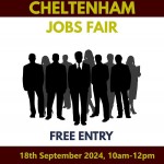 Cheltenham Jobs Fair - Wednesday 18th September 2024, 10am to 12pm