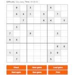 Play a daily game of Sudoku - Test yourself against the system