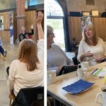 Caremark's festive coffee and exercise morning