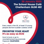 Heart Screening for 14-35 year olds St Paul's Cheltenham with Public Hearts & CRY