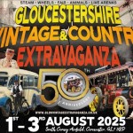 BRAND NEW COMPETITION: WIN One of Four Family Weekend Passes to the Gloucestershire Vintage & Country Extravaganza's 50th Anniversary plus Star Prize of a Steam Powered Tractor Trailer Ride